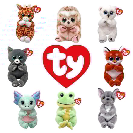 Дитяча iгpашка м’яконабивна TY Beanie Bellies, в асортименті, 3+