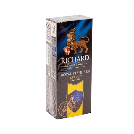 Чай (27 ф / п х 2г) Richard Royal Ceylon Standart черный цейлонский байховый