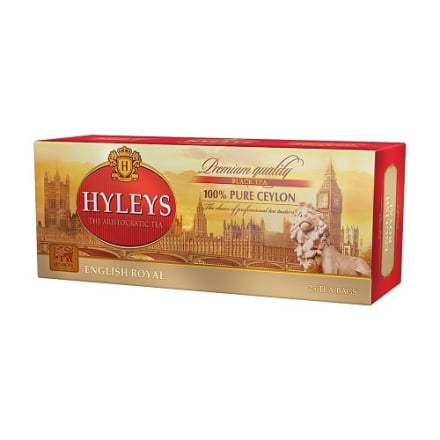 Чай (25 ф/п Х 2г) Hyleys чорний цейлонський байховий Англійський Королівський дрібний к/уп