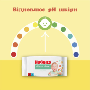 Купить Салфетки влажные детские 56 шт Huggies в АТБ Market