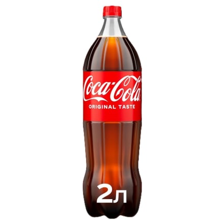 Напій 2 л Coca-Cola безалкoгoльний сильнoгазoваний
