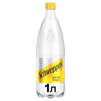 Купити Напій 1 л Schweppes Indian Tonic безалкогольний сильногазований у АТБ Market