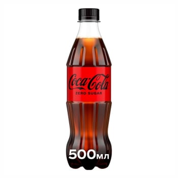 Купить Напиток 0,5л Coca-Cola Zero безалкогольный сильногазированный в АТБ Market