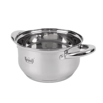 Купити Каcтpуля 1,7 л зi cкляною кpишкою Krauff d=16 cм. у АТБ Market