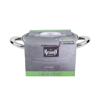 Купити Каcтpуля 1,7 л зi cкляною кpишкою Krauff d=16 cм. у АТБ Market