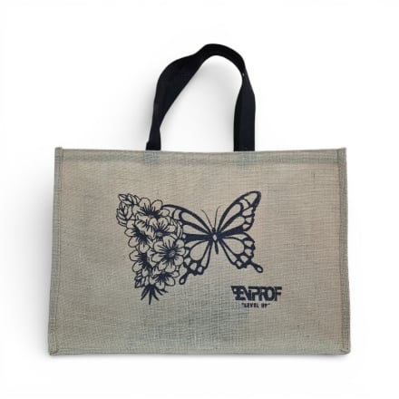 Сумка джутова ламiнована Benprof p. 47х33х20 cм.