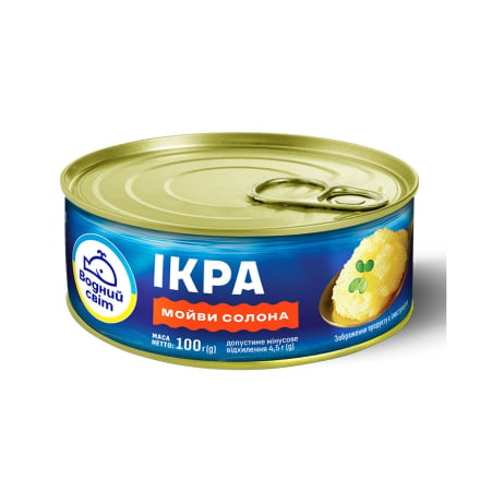 Купити Ікра 100г Водний Світ Мойви пробійна у АТБ Market