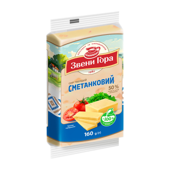 Купить Сыр твердый 160 г Арсен Сметанковый 50%  в АТБ Market