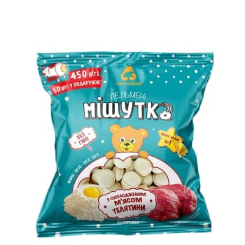 Купить Пельмени 450г Три Медведя Мишутка с телятиной в АТБ Market