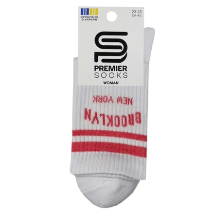 Купити Шкарпетки жін.вис.пагомілок з вис.резинкою PremierSocks,склад73/25/2, р.23-25, в асортименті,без/уп у АТБ Market