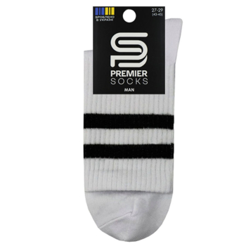 Купить Шкарпетки чол.вис.пагомілок з вис.резинкою PremierSocks склад 73/25/2 р.25-29,в асортименті,без/уп в АТБ Market