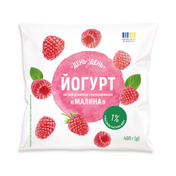 Купить Йогурт 400 г День у День малина 1% п/ет (Г) в АТБ Market