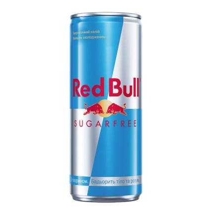 Напій 250 мл Red Bull Sugar Free енергетичний ж/б