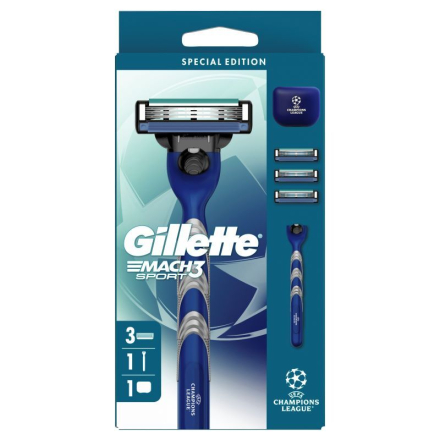Купити Бритва 1 шт Gillette Mach-3 start + 2 змінні касети у АТБ Market
