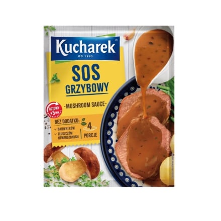 Соус сухий 28 г KUCHAREK грибний м/уп
