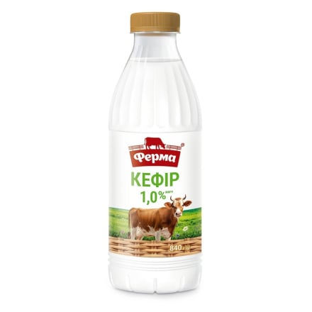 Кефір 0,84 кг Ферма 1%