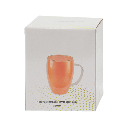 Чашка з подвiйними cтiнками 330мл