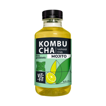 Купити Напій бродіння 0,5кг Vit-Fit Kombucha Чайний Гриб Мохіто п/бут у АТБ Market