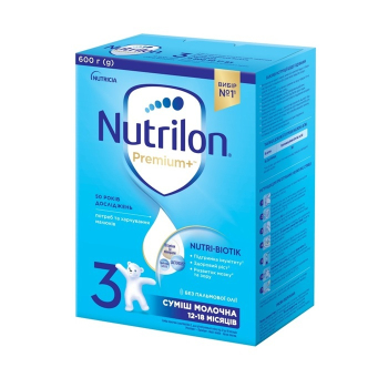 Купить Молочная смесь 0,6 кг Nutrilon 3 в АТБ Market