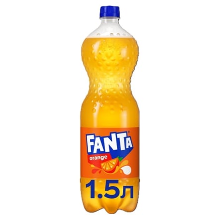 Напій 1,5 л Fanta сильногазований ПЕТ