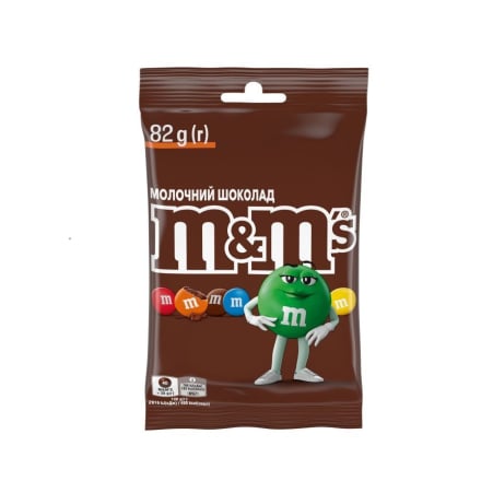 Драже 82 г Mars M&M's з молочним шоколадом м/уп