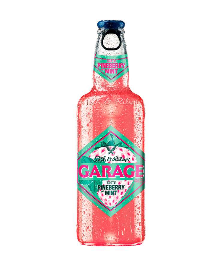 ➤ Пиво 0,44 л GARAGE Seth&Riley's taste Pineberry and mint 4,5