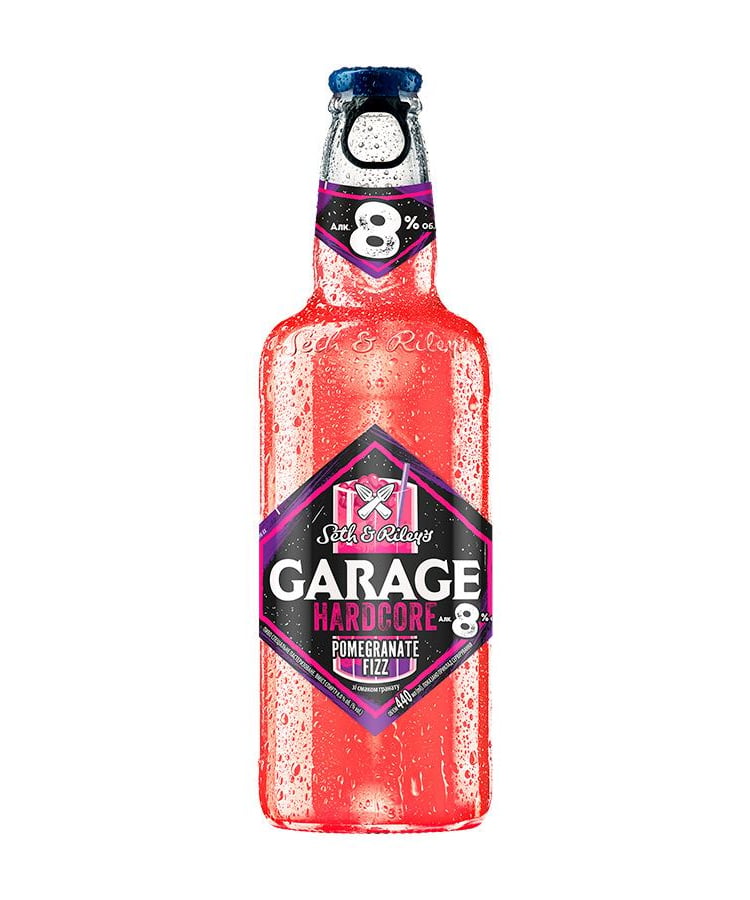 ➤ Пиво 0,44 л Seth & Riley's Garage Hardcore Pomegranate Fizz 8