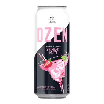 Купити Напій 0,5 л ДЗЕН Strawberry Mojito 7% ж/б у АТБ Market