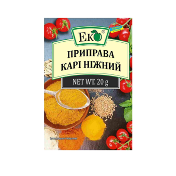 Купить Приправа 20 г ЕК Карі гострий/ніжний м/уп в АТБ Market