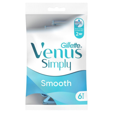 Купить Бритвы одноразовые 4 + 2 шт Gillette Simply Venus 2 (промо) в АТБ Market
