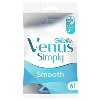Купить Бритвы одноразовые 4 + 2 шт Gillette Simply Venus 2 (промо) в АТБ Market