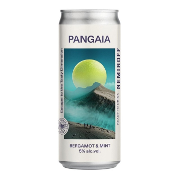 Купити Напій 0,33 л слабоалкогольний NEMIROFF PANGAIA Bergamot Mint 5% об ж/б у АТБ Market