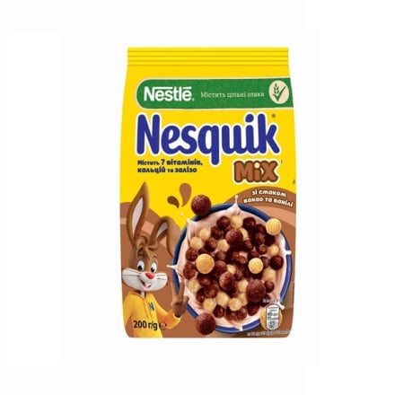 Готовий Снідaнок 200 г Nesquik Mix м/yп