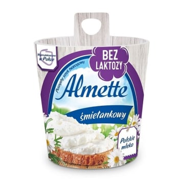 Купить Сир вершковий 150г Hochland Almette без лактози 65% п/стакан Польща в АТБ Market