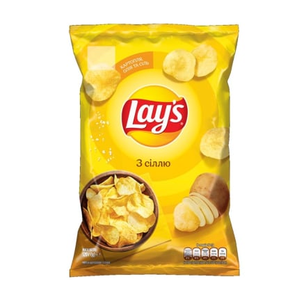 Купить Чипси 120 г Lay's картопляні з сіллю м/уп в АТБ Market