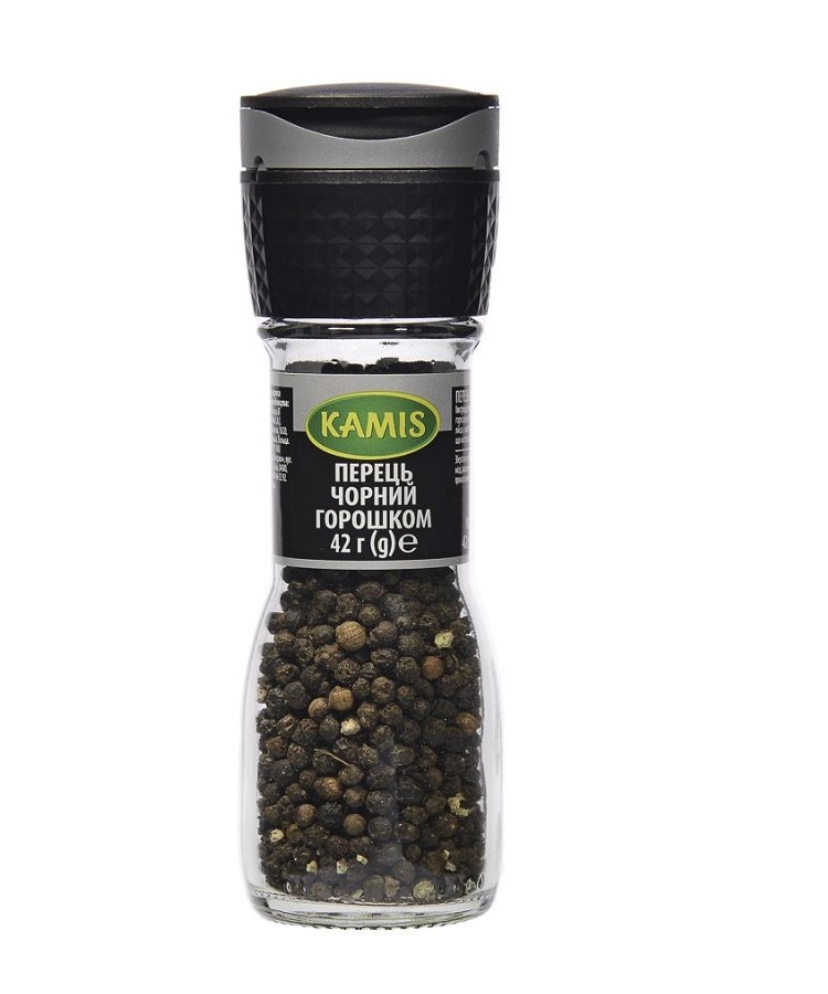 Приправа 42 г Каміs чорний перець горошком купити в Києві та Україні за ...
