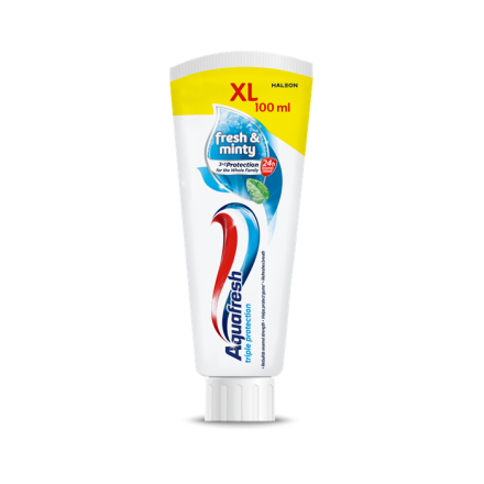 Паста зубна 100 мл Aquafresh Family Освіжаюча-м'ятна