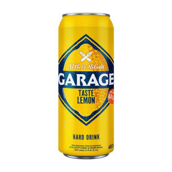 Купити Пивo 0,48 л Seth & Riley's GARAGE зі смaкoм лимoнa 4,4% ж/б у АТБ Market
