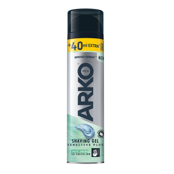 Купить Гель для гоління 200+40мл Arko Cool/Sensitive аерозоль в АТБ Market