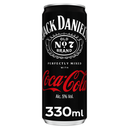 Купити Напій 0,33 л слабоалкогольний Jack Daniels & Cola 5% об з/б у АТБ Market