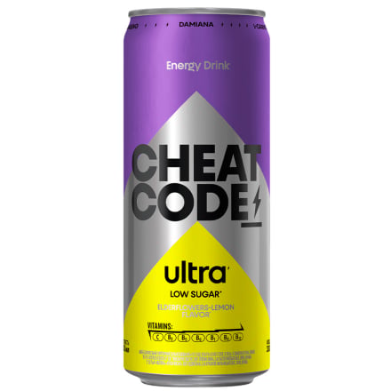 Купить Напій 330 мл CHEAT CODE Ultra безалкогольний енергетичний сильногазований ж/б в АТБ Market