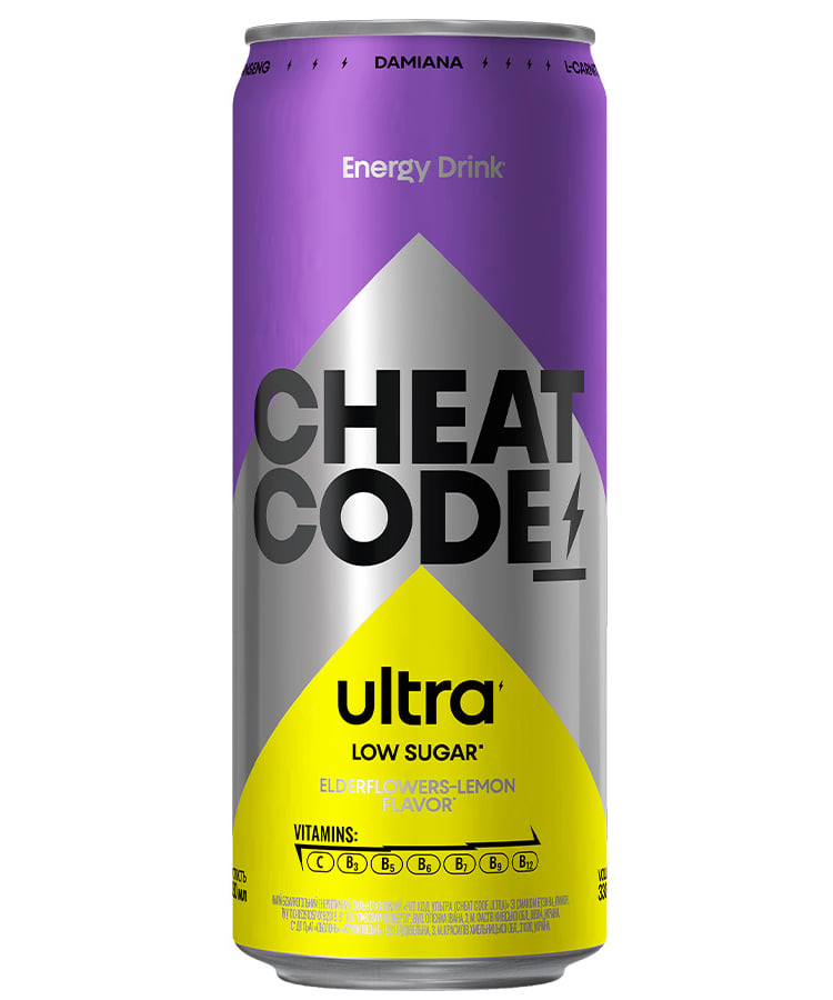 ➤ Напій 330 мл CHEAT CODE Ultra безалкогольний енергетичний