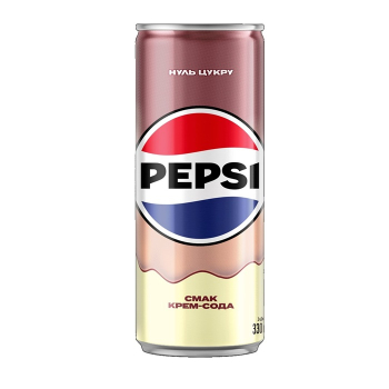 Купить Напій 330 мл Pepsi Крем-сода нуль цукру ж/б в АТБ Market