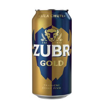 Купити Пиво 0,5 л Zubr Gold світле фільтроване пастеризоване 4,6% ж/б Чехія у АТБ Market