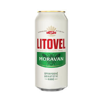 Купити Пиво 0,5 л Litovel Moravan світле фільтроване пастеризоване 4,6% ж/б Чехія у АТБ Market