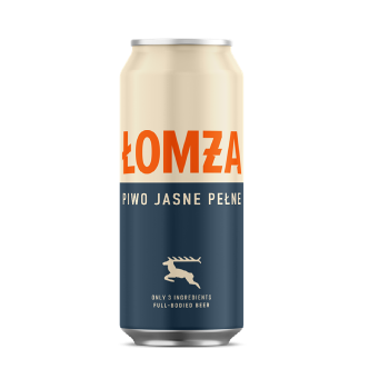 Купити Пиво 0,5 л LOMZA Jasne Pelne світле фільтроване пастеризоване 6,0% об ж/б Польща у АТБ Market
