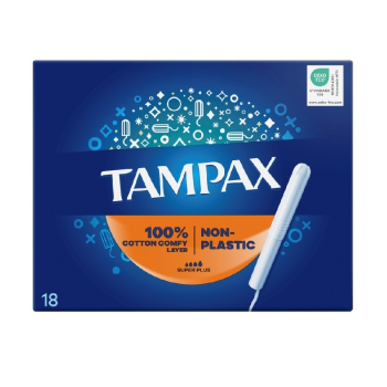 Купити Тампони 18 шт Tampax Compak Super Plus з аплікатором к/уп у АТБ Market