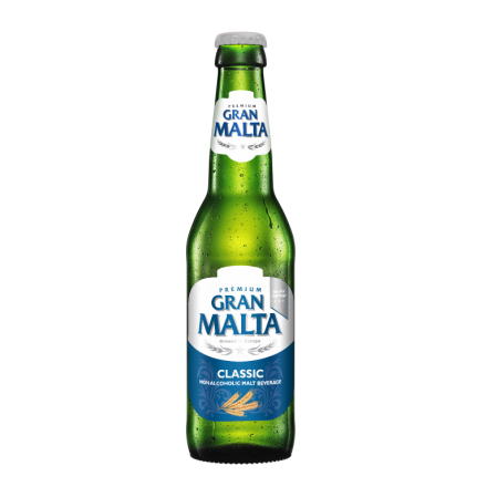 Купить Пиво 0,33 л GRAN MALTA Classic світле фільтроване пастеризоване безалкогольне скл/пл Польща в АТБ Market