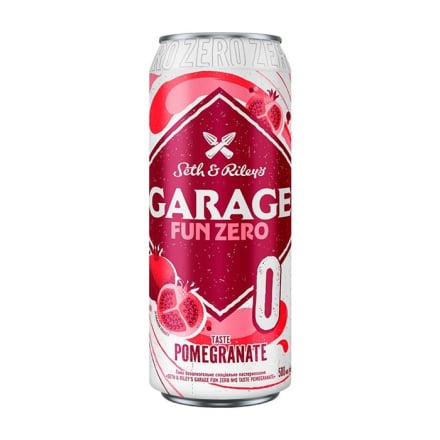 Купити Пиво безалкогольне 0,5л Seth&Riley's Garage fun zero №0 taste Pomegranate з/б у АТБ Market