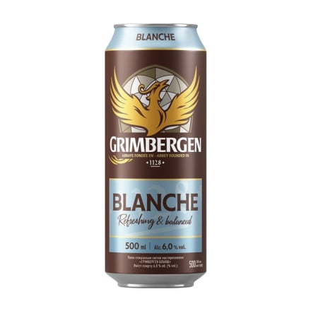 Купити Пиво 0,5 л Grimbergen Blanche спеціальне світле з/б у АТБ Market